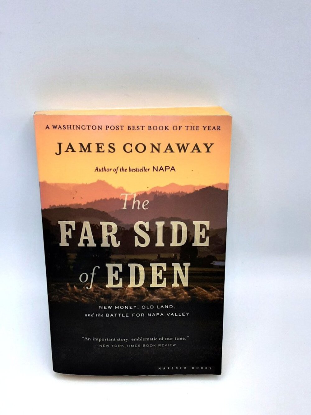 The Far Side of Eden JAMES CONAWAY 2003 paperback Napa Valley Wine Country